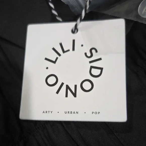 Pretty Black Button Down Dress In Perfect New Condition! - Picture 8 of 8